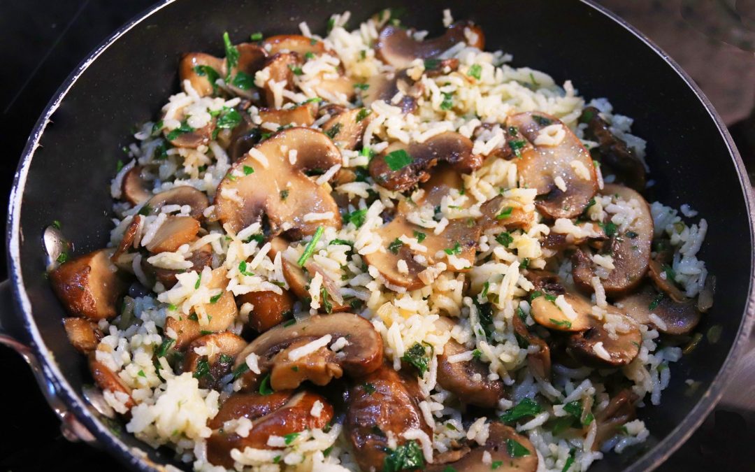 Cremini Mushroom Rice