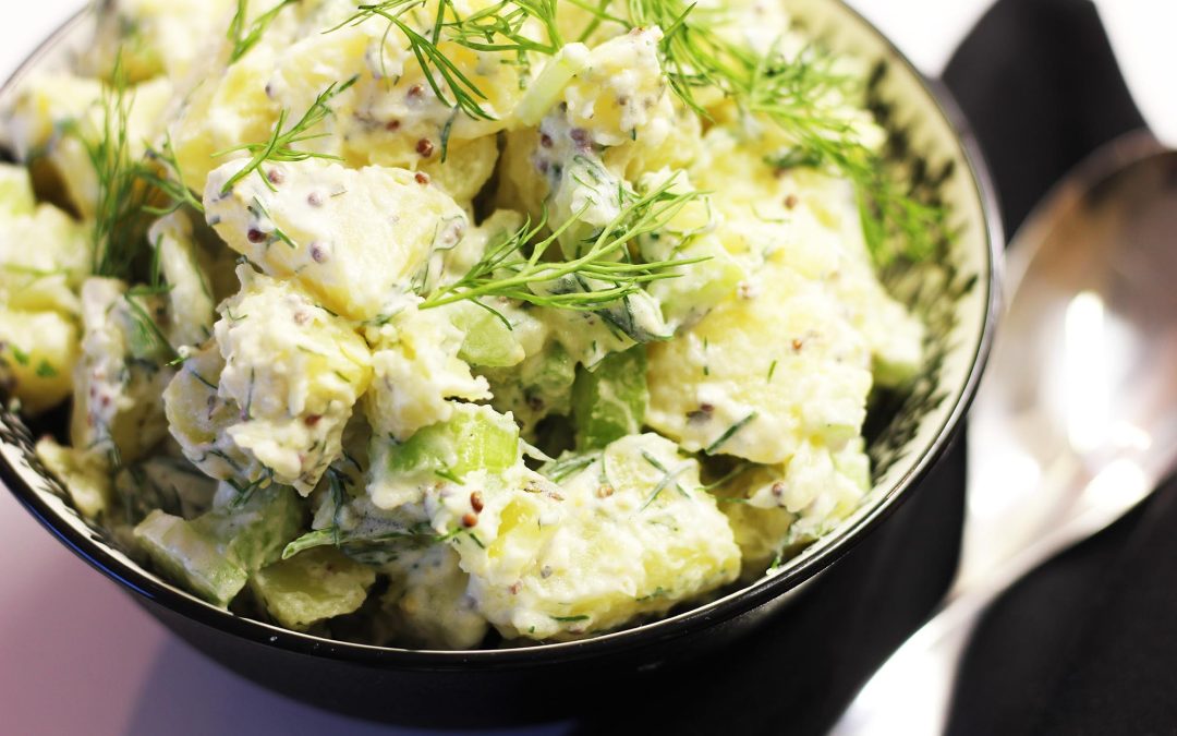 Creamy Dijon Dilled Potato Salad
