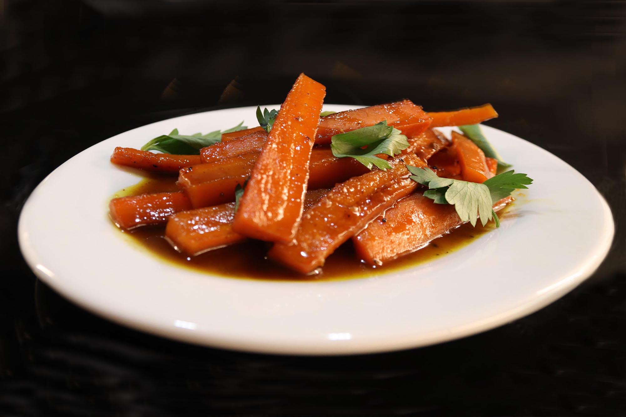 Brown Sugar Glazed Carrots - Inspired Cuisine