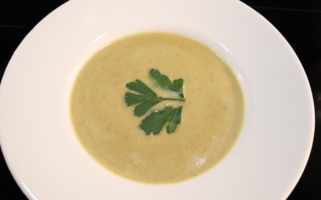 Curried Cauliflower and Apple Soup, My Way