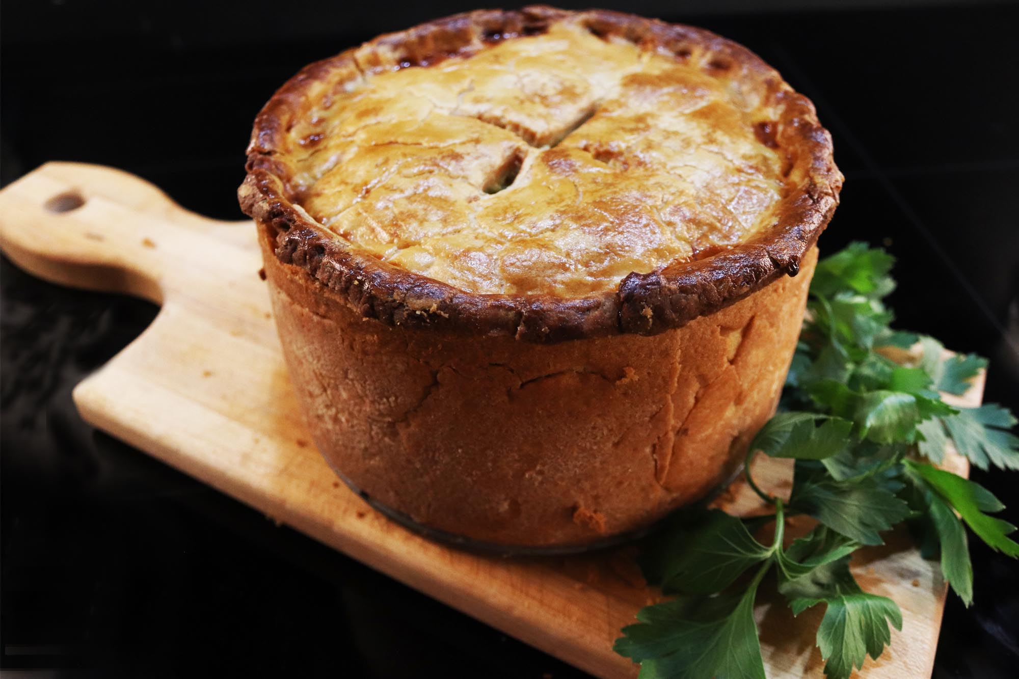 Deep Dish Turkey Pot Pie - Inspired Cuisine
