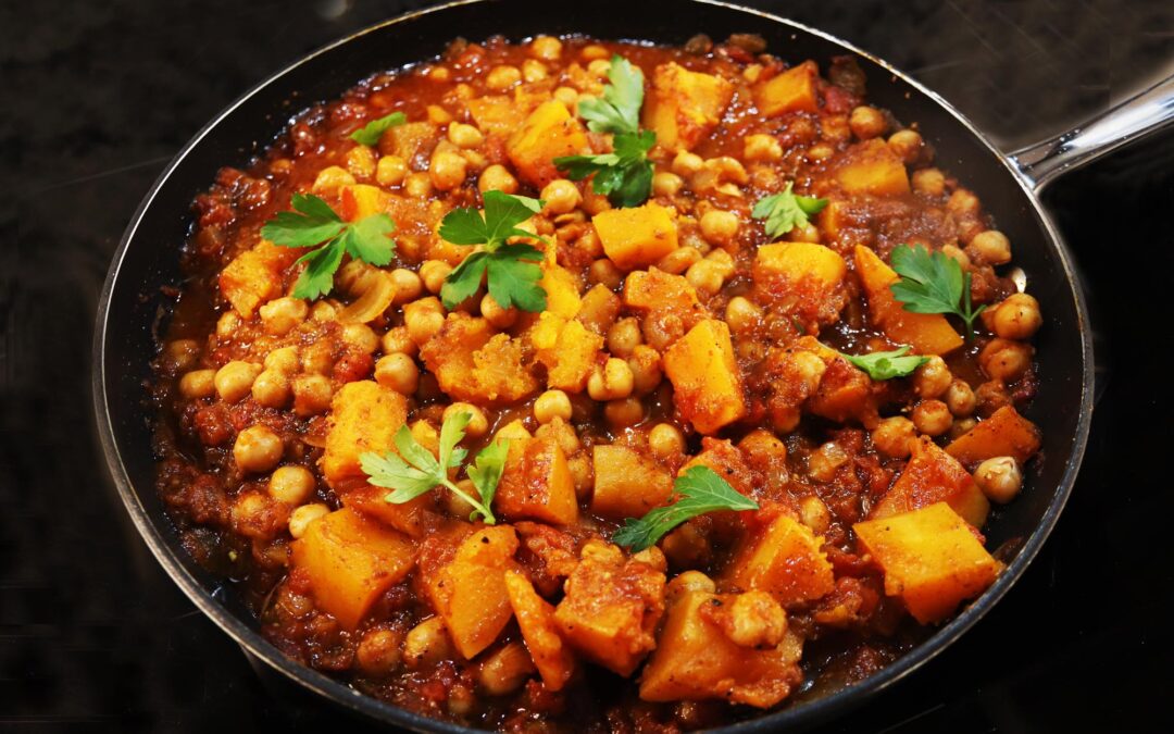 Moroccan Butternut Squash Chana