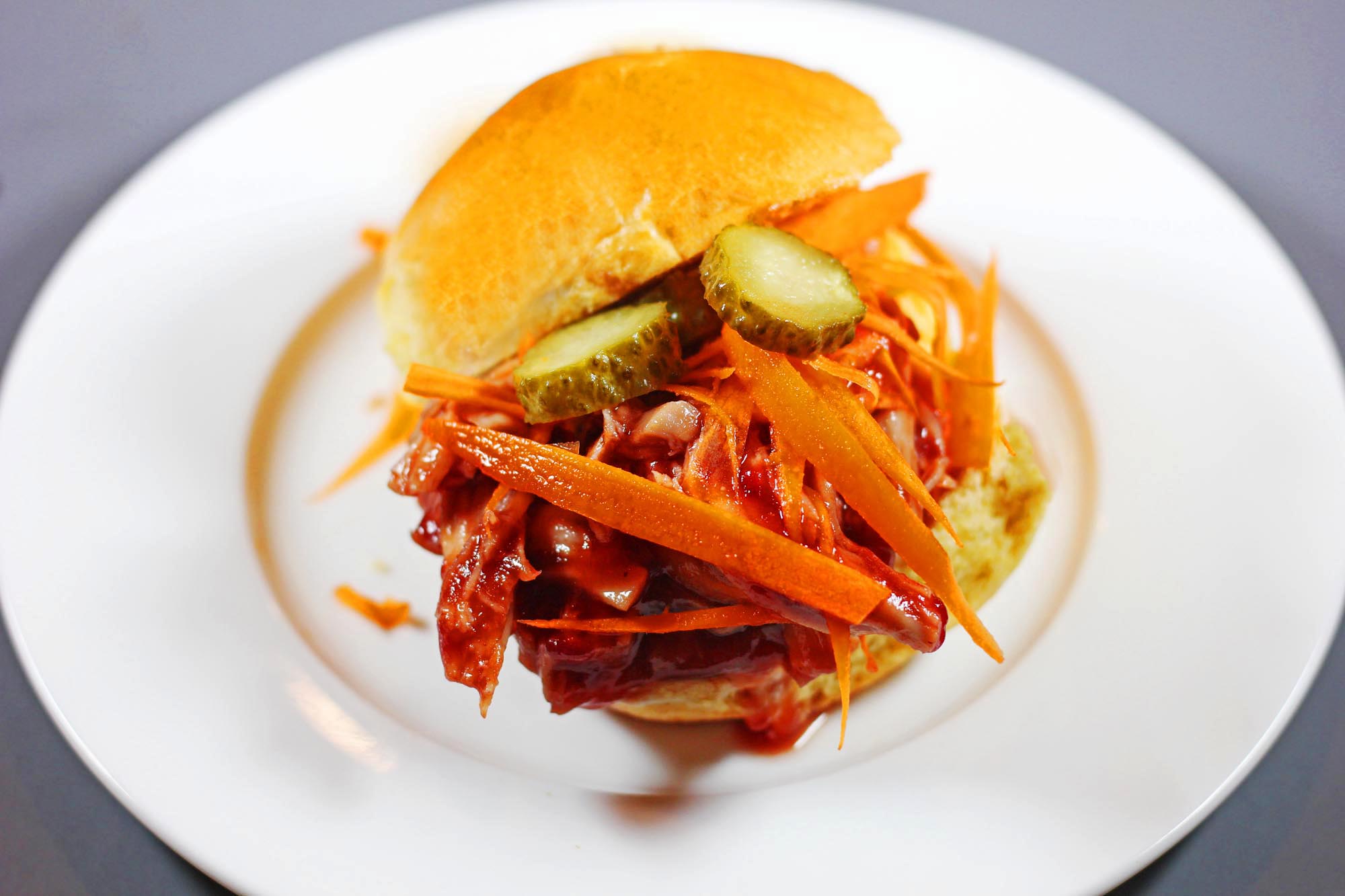 Pulled Cran-Turkey Slider - Inspired Cuisine