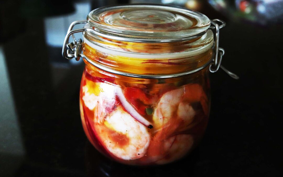 Pickled Shrimp Escabeche