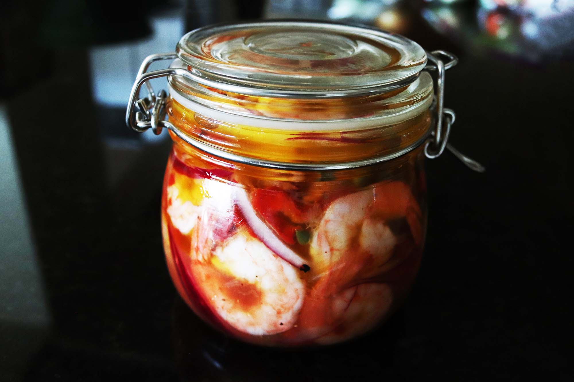 Pickled Shrimp Escabeche - Inspired Cuisine