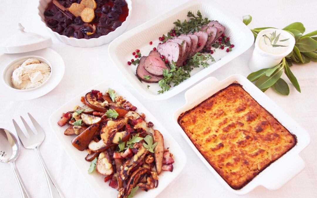 Our Little Christmas Dinner for Two…