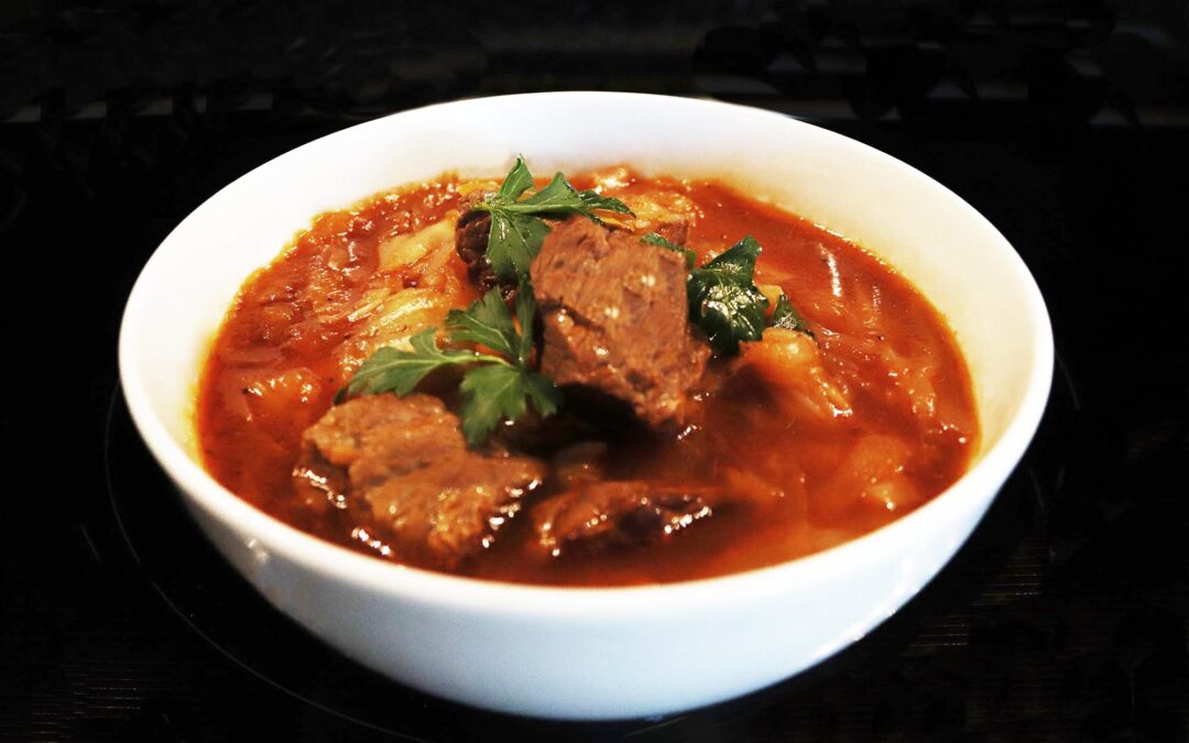 Sweet and Sour Cabbage Soup