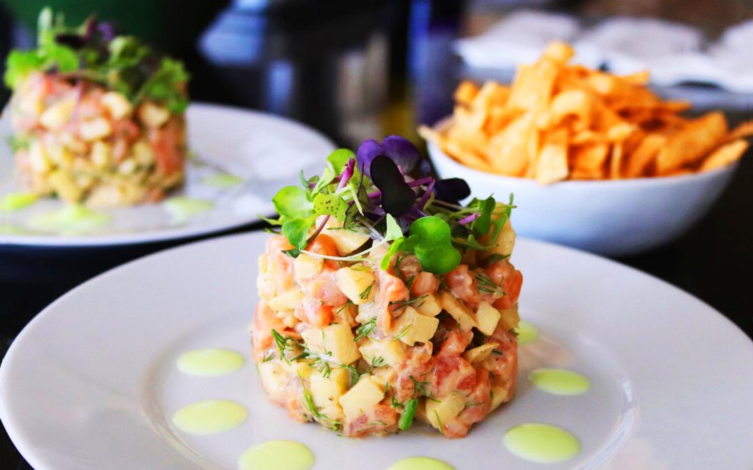 Wasabi Salmon Tartare