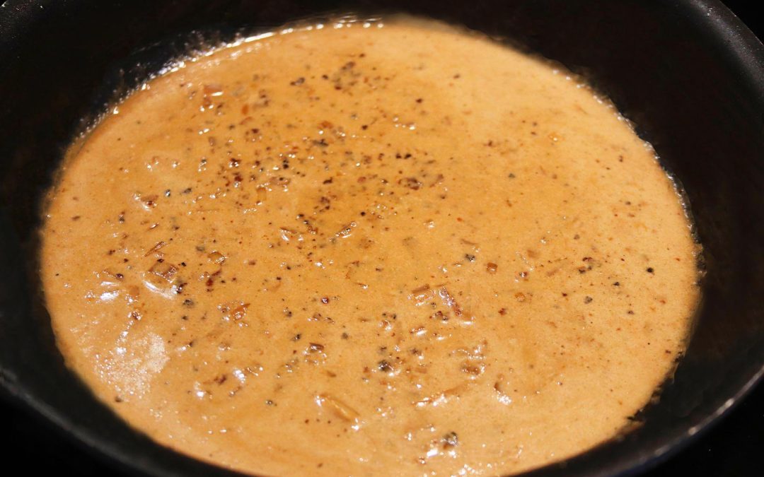 Peppercorn Sauce for Steak