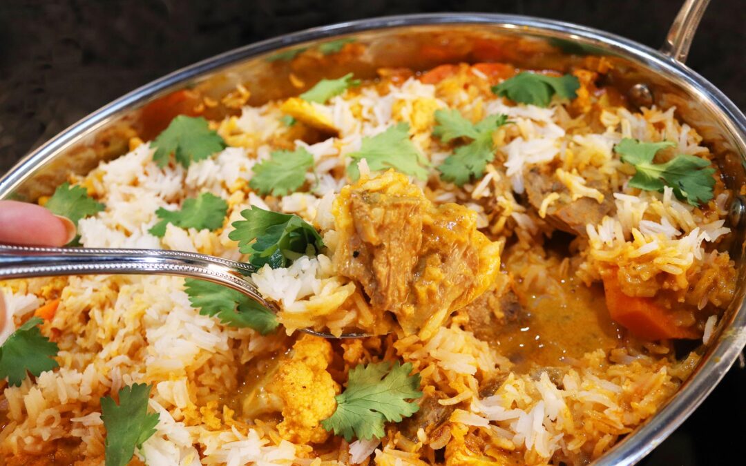 Leftover Lamb Pilau