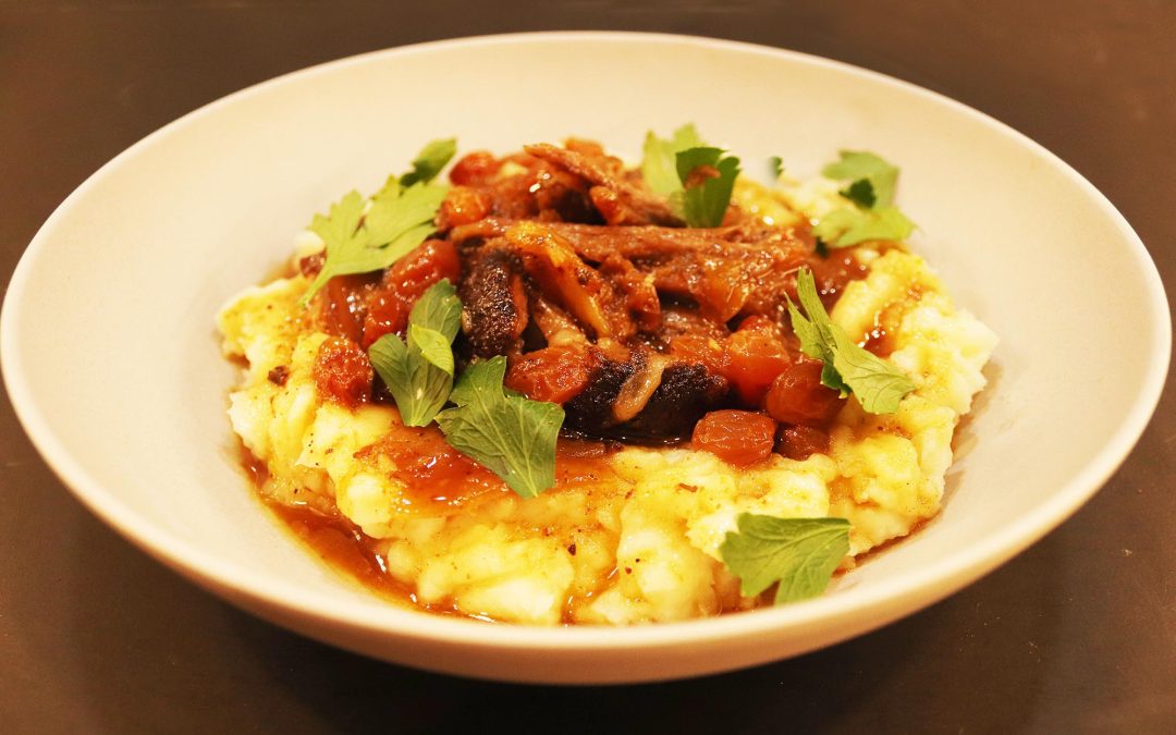 Moroccan Spiced Shoulder of Lamb