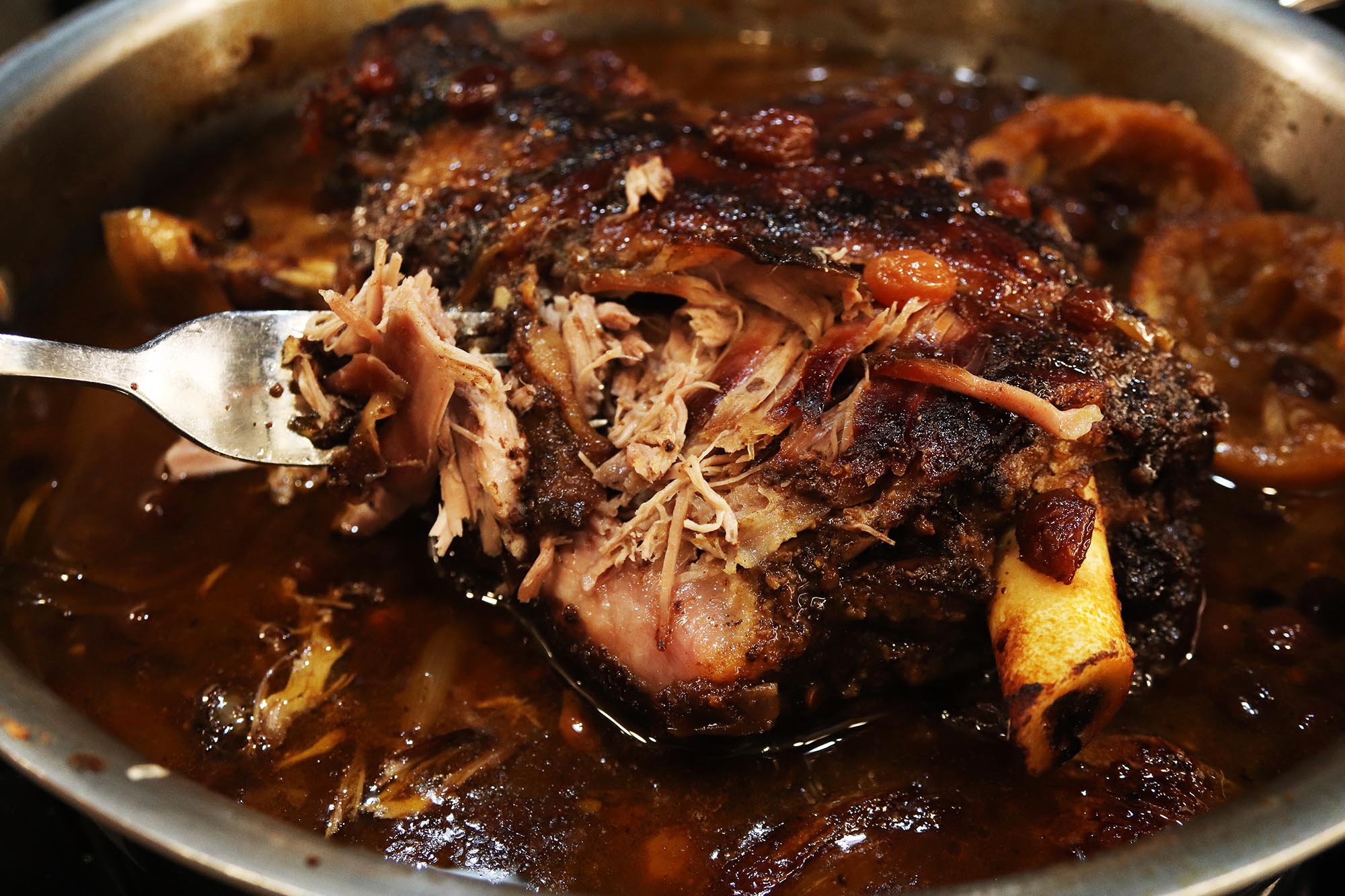 Moroccan Spiced Shoulder of Lamb - Inspired Cuisine