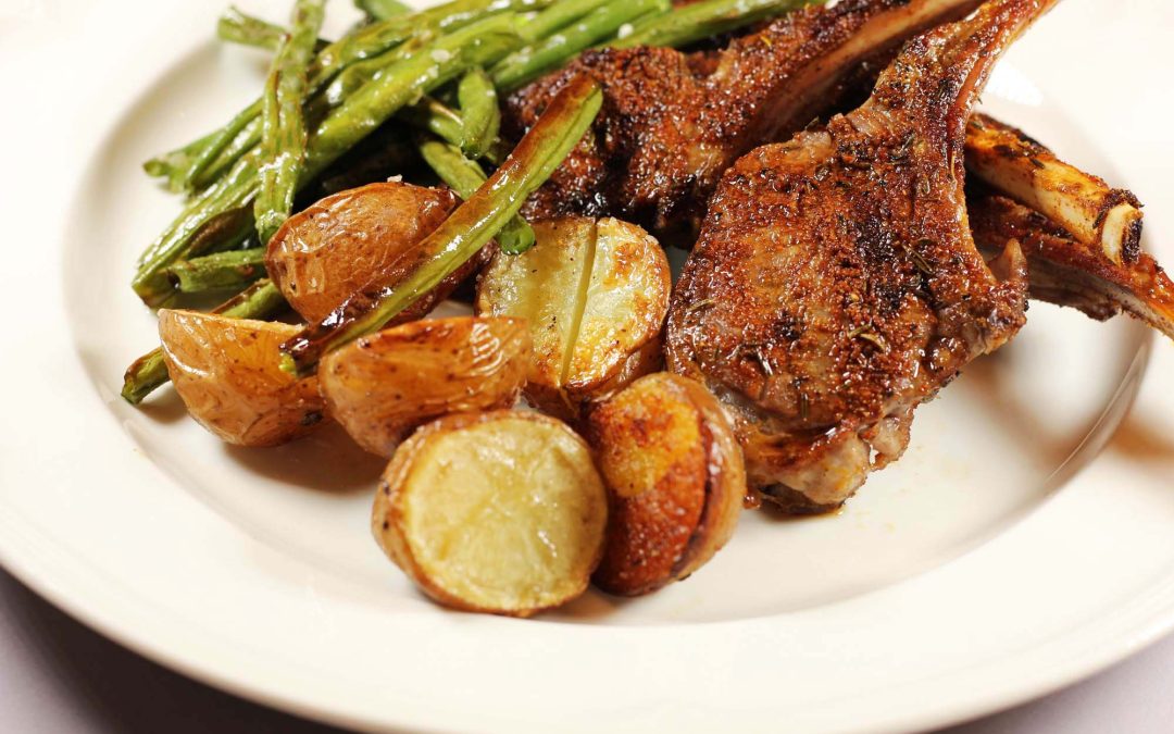 Spice Rubbed Lamb Lolly Pops