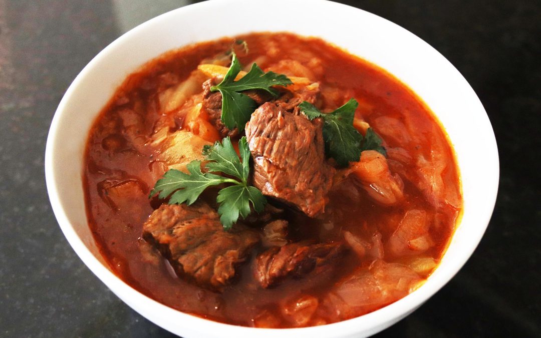 Sweet and Sour Cabbage Soup