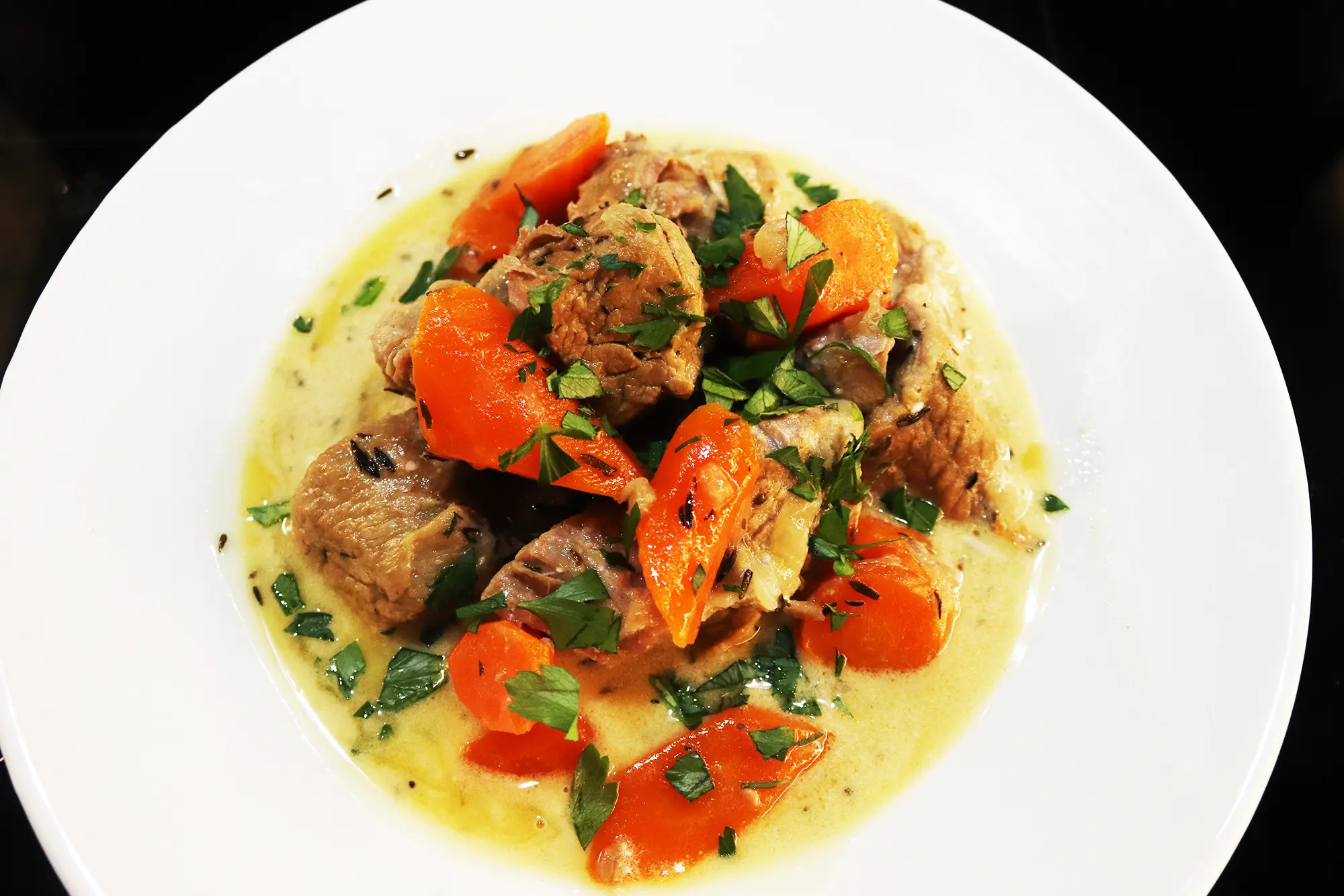 French Veal Stew (Blanquette de Veau) - Inspired Cuisine