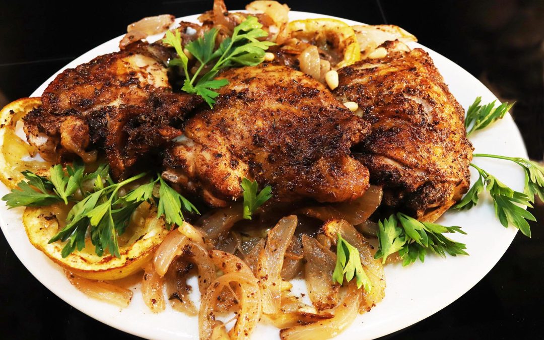 Middle Eastern Lemon & Za’atar Spiced Chicken