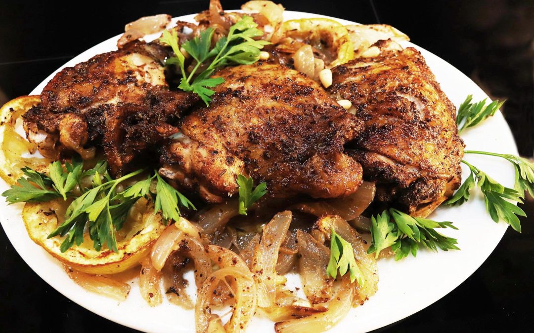 Middle Eastern Lemon & Za’atar Spiced Chicken