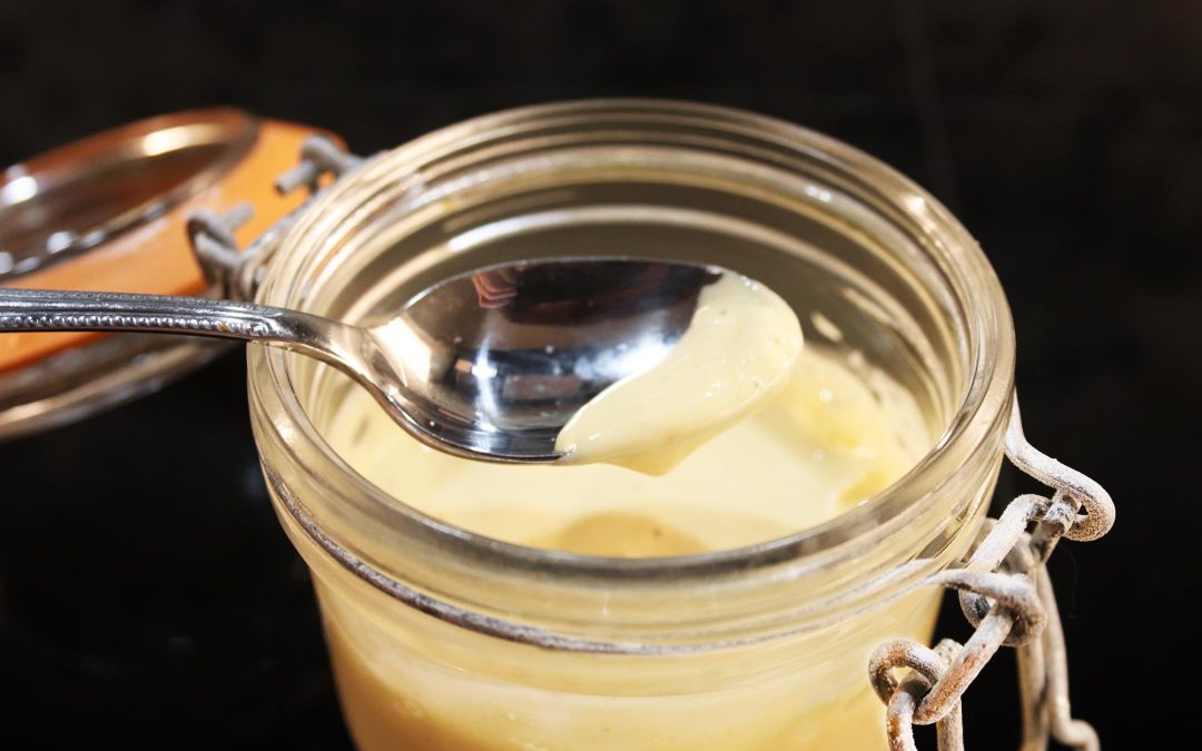Bright Lemon Mustard Vinaigrette with a Soy, Sherry Twist