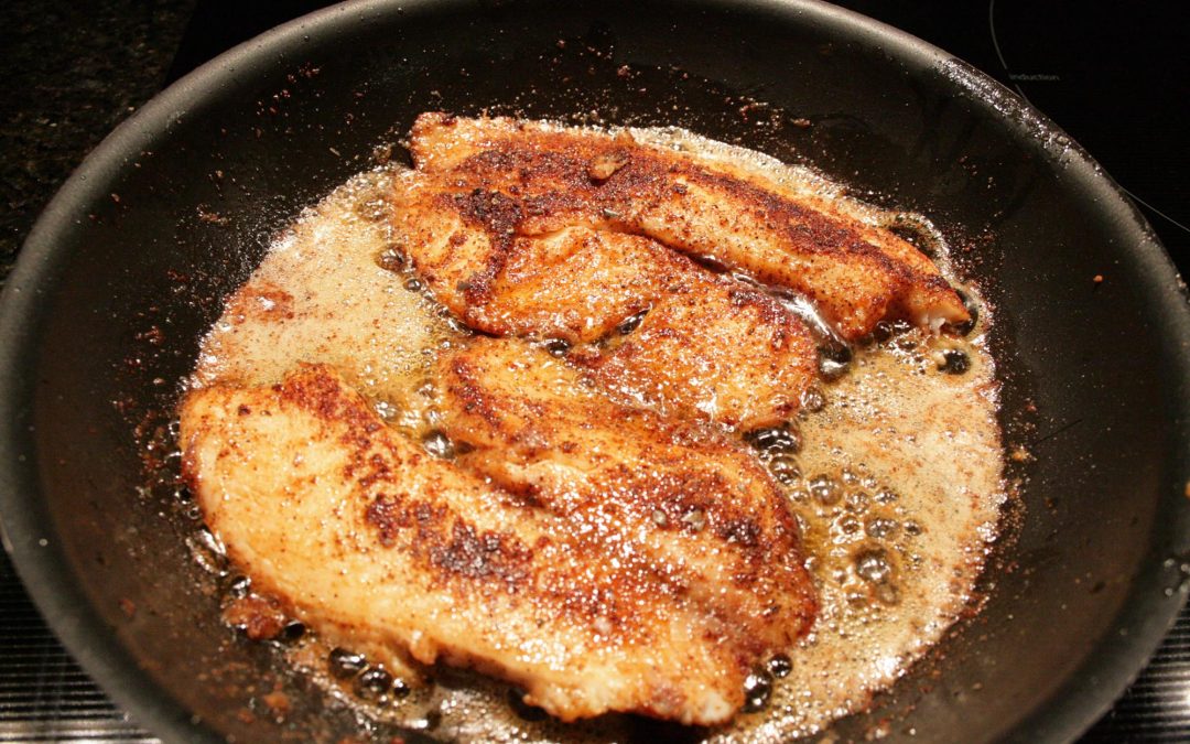 Blackened Pan Fried Tilapia