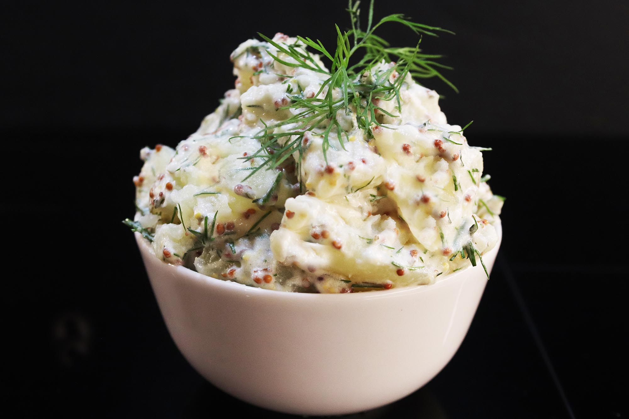 Creamy Dijon Dilled Potato Salad - Inspired Cuisine